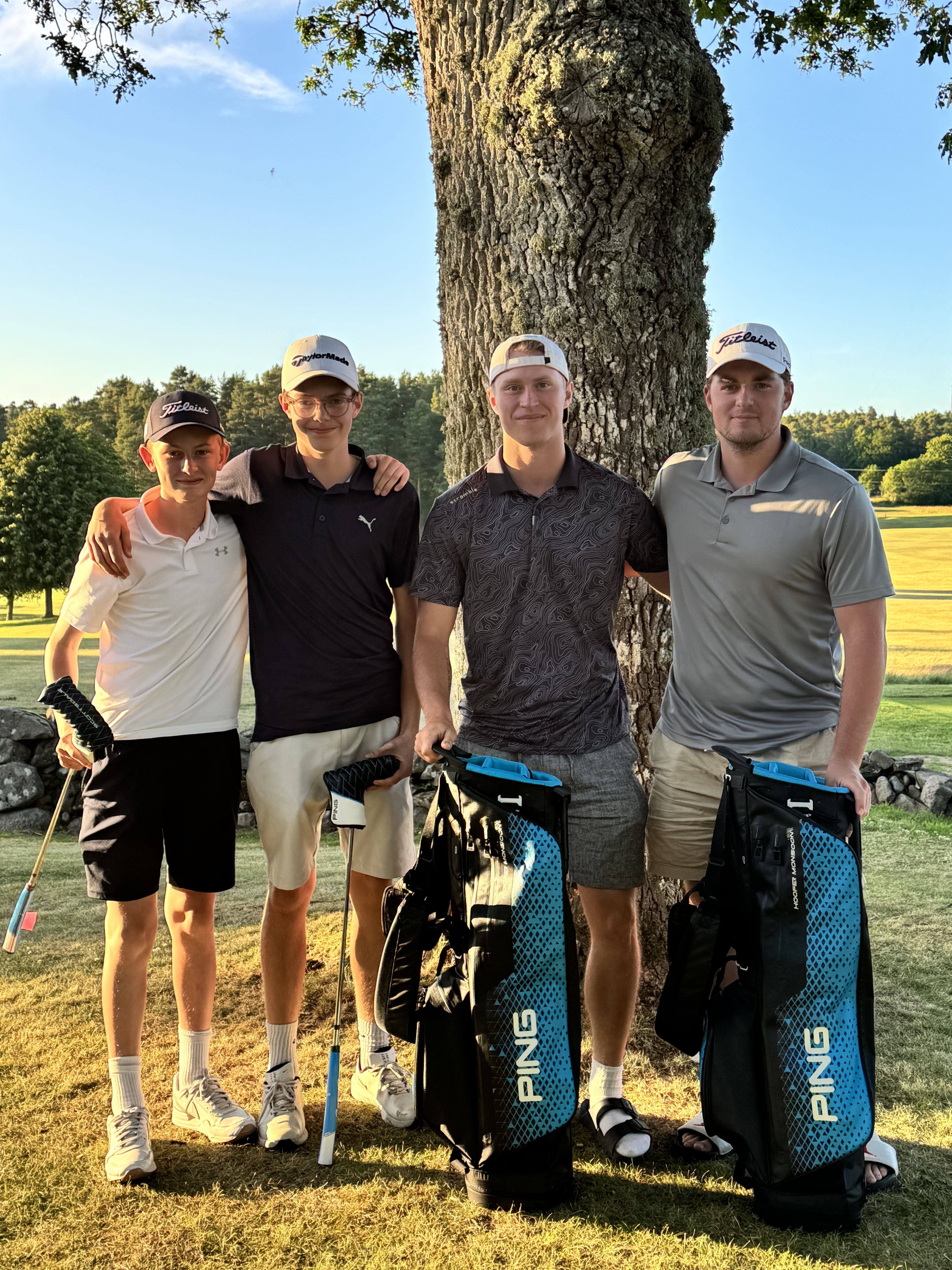 Olle Dahlberg och Melvin Eriksson(till vänster)