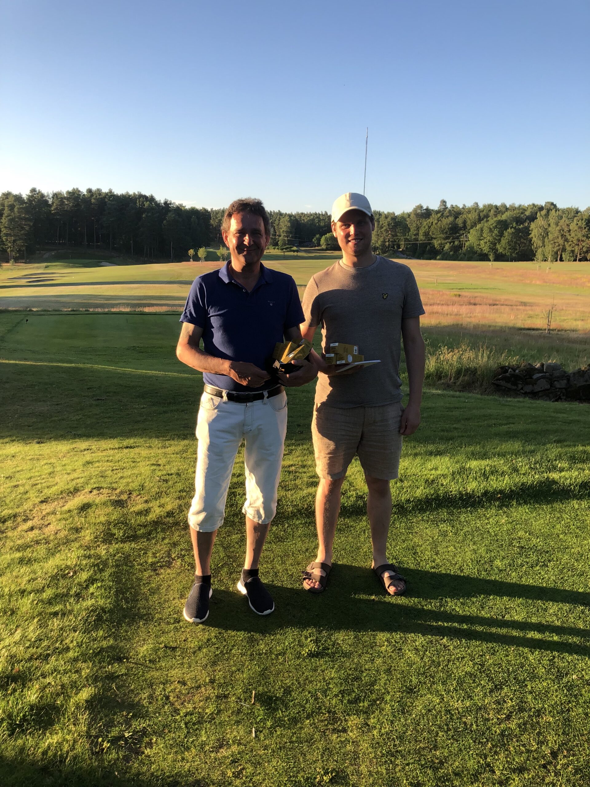 Peter & Fredrik Gårner med Peter Fransson